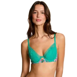 Morgan LingerieSoutien-gorge coques moulées vert Mathilde
