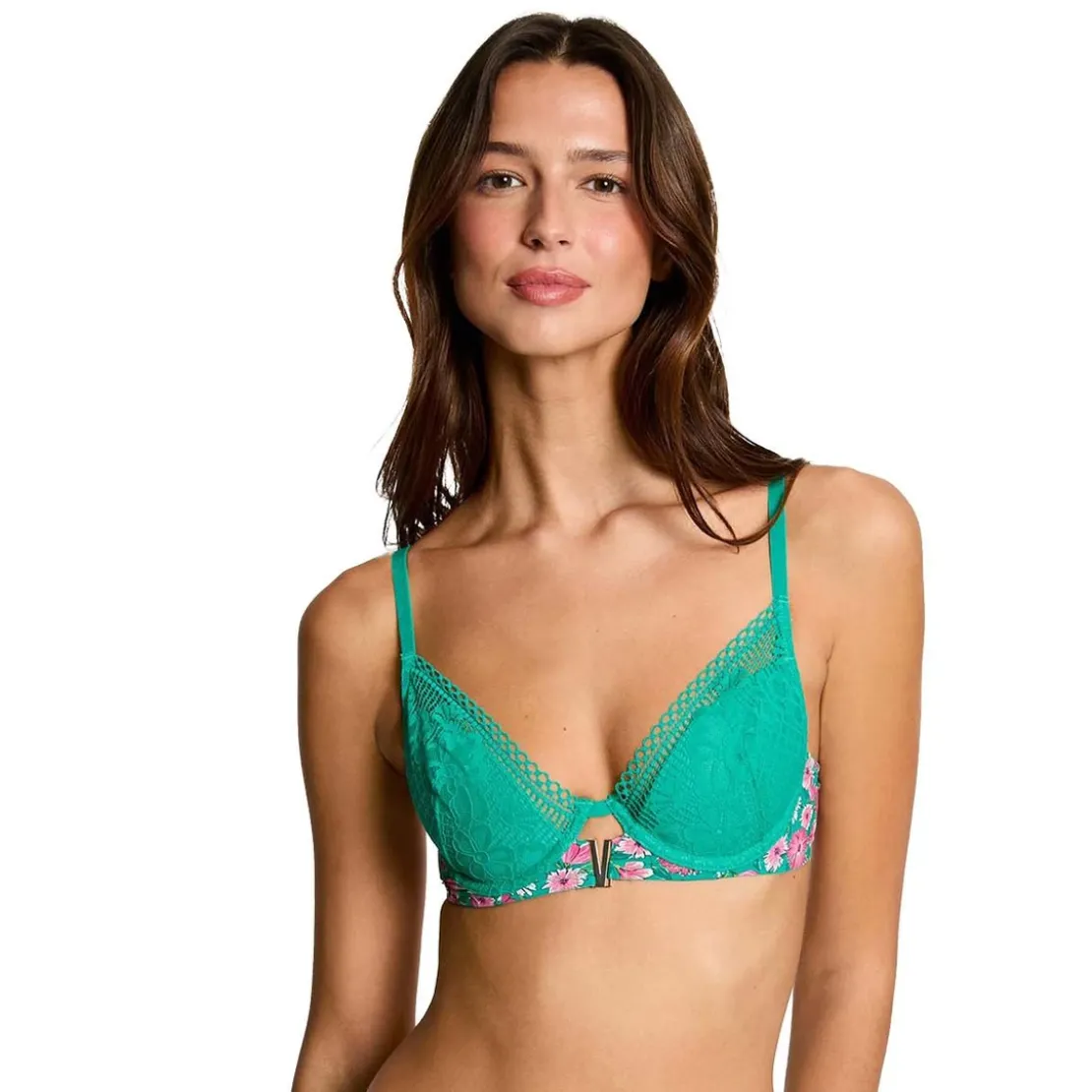 Morgan LingerieSoutien-gorge coques moulées vert Mathilde