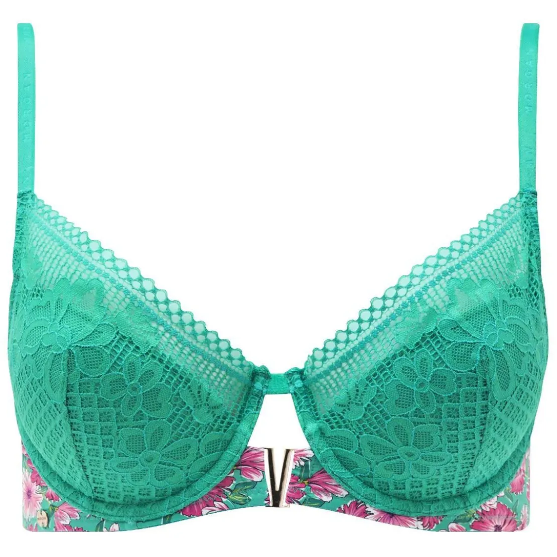 Morgan LingerieSoutien-gorge coques moulées vert Mathilde