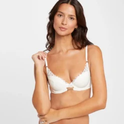 Morgan LingerieSoutien-gorge ampliforme coques moulées ivoire Delphine blanc