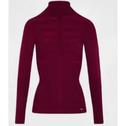 MorganPull col montant en viscose Prune
