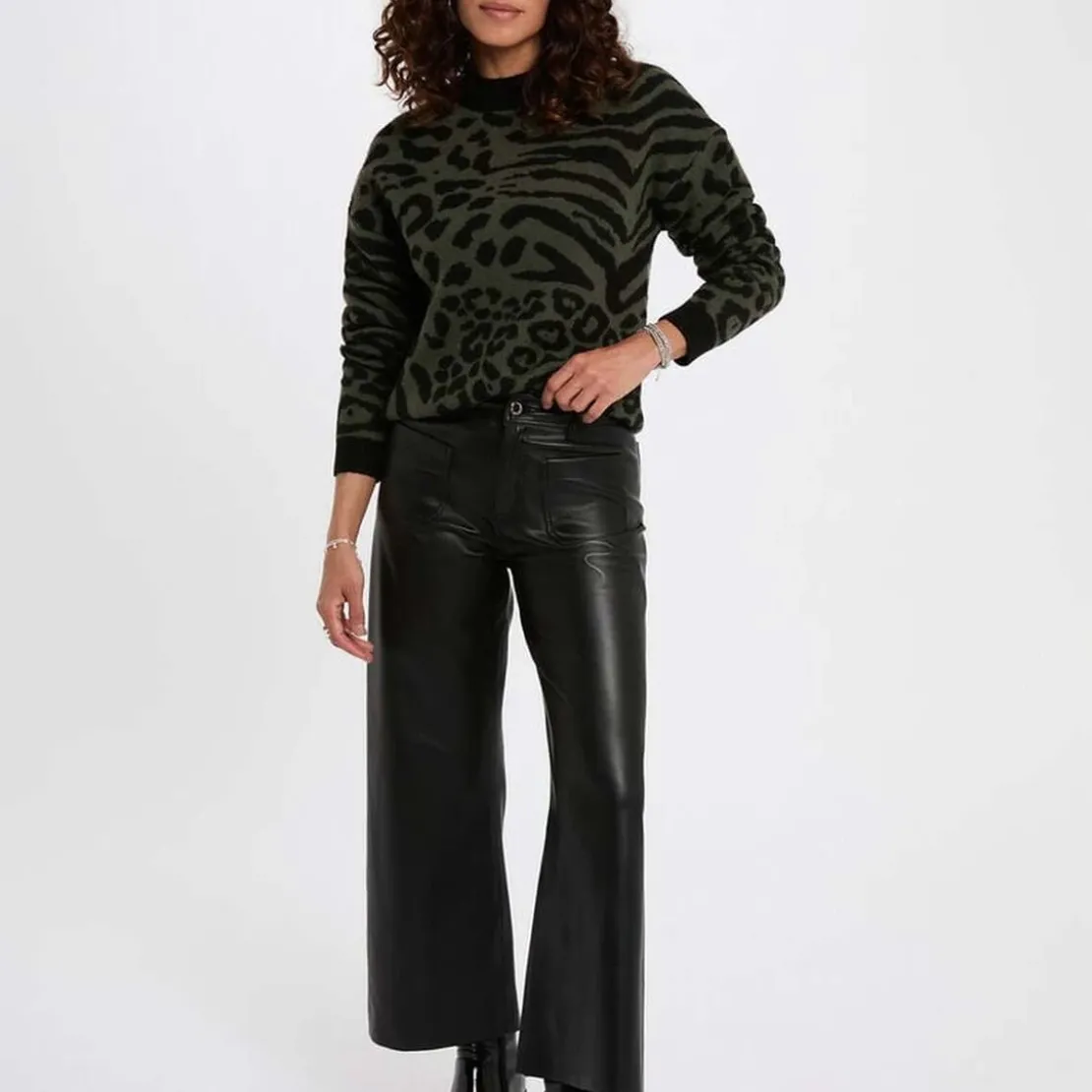 MorganPull femme Morgan kaki foncé