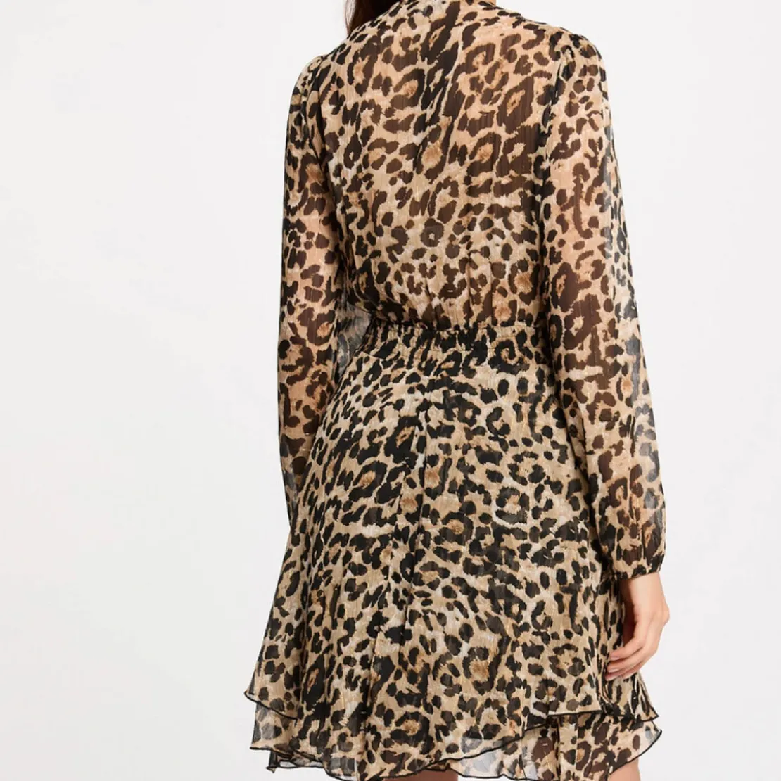MorganRobe courte femme léopard