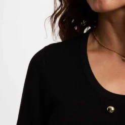 MorganRobe courte femme Morgan noir en viscose