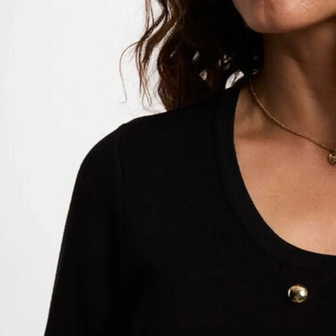 MorganRobe courte femme Morgan noir en viscose