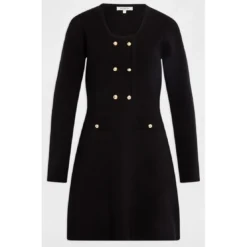 MorganRobe courte femme Morgan noir en viscose
