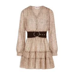MorganRobe évasée imprimé géométrique multicolore