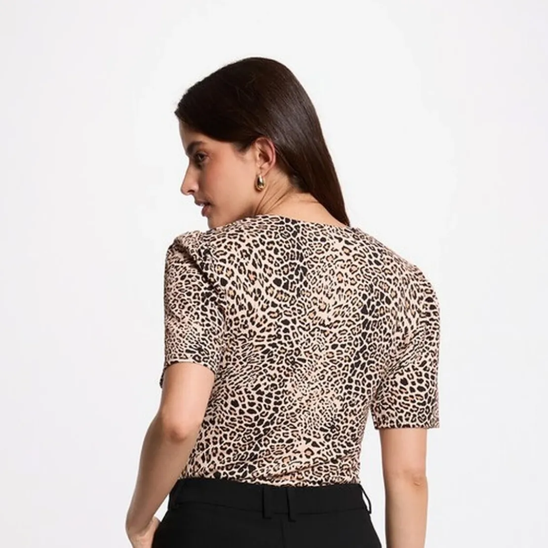 MorganT-shirt imprimé manches courtes multicolore