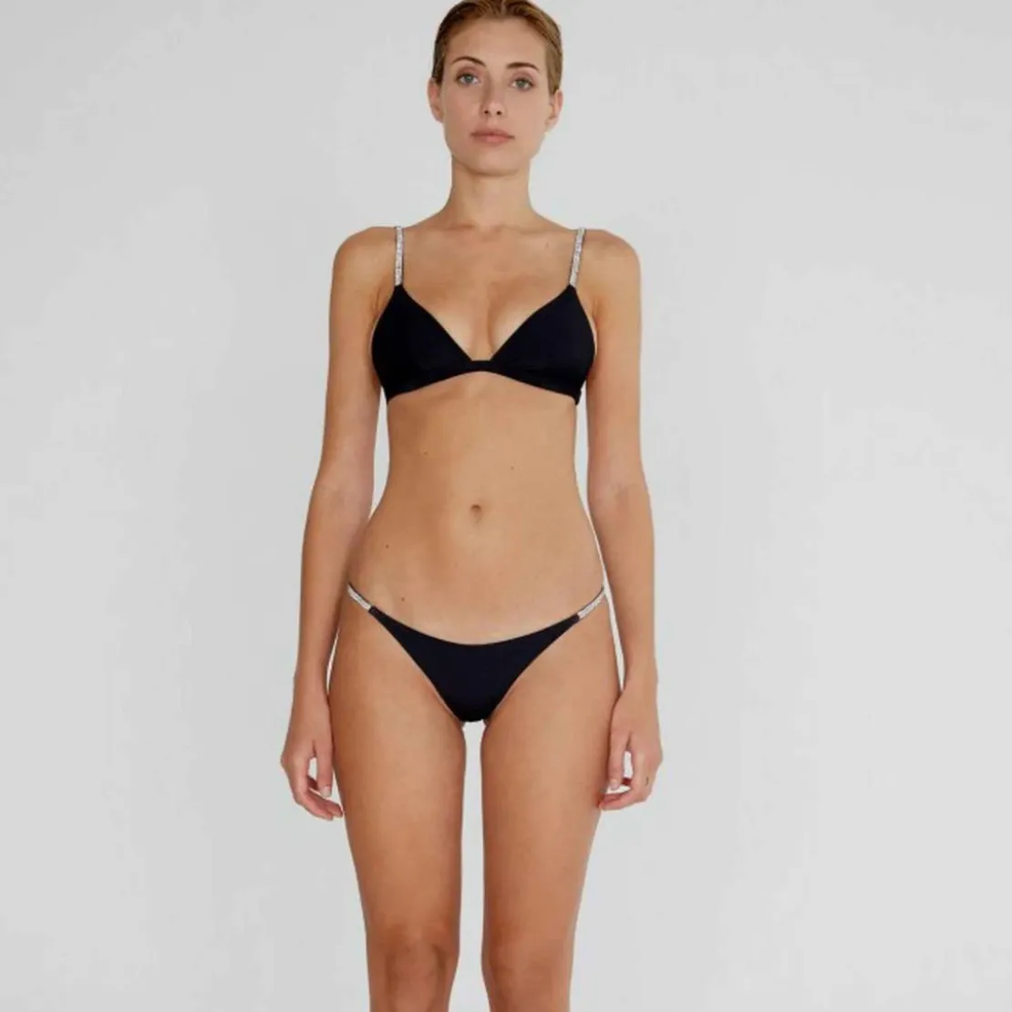 NaelMaillots de bain 2 pièces - Noir en nylon- Naro