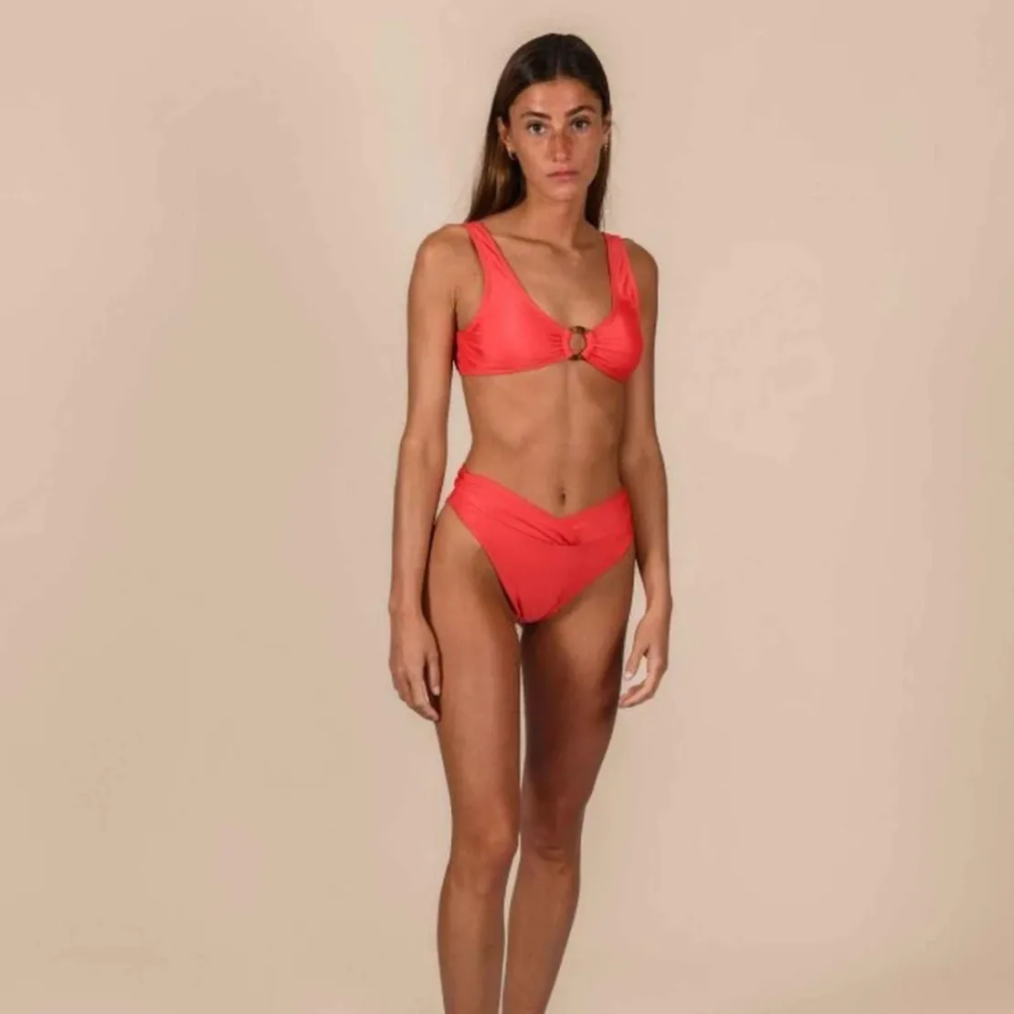 NaelMaillots de bain 2 pièces - Orange- Sofia
