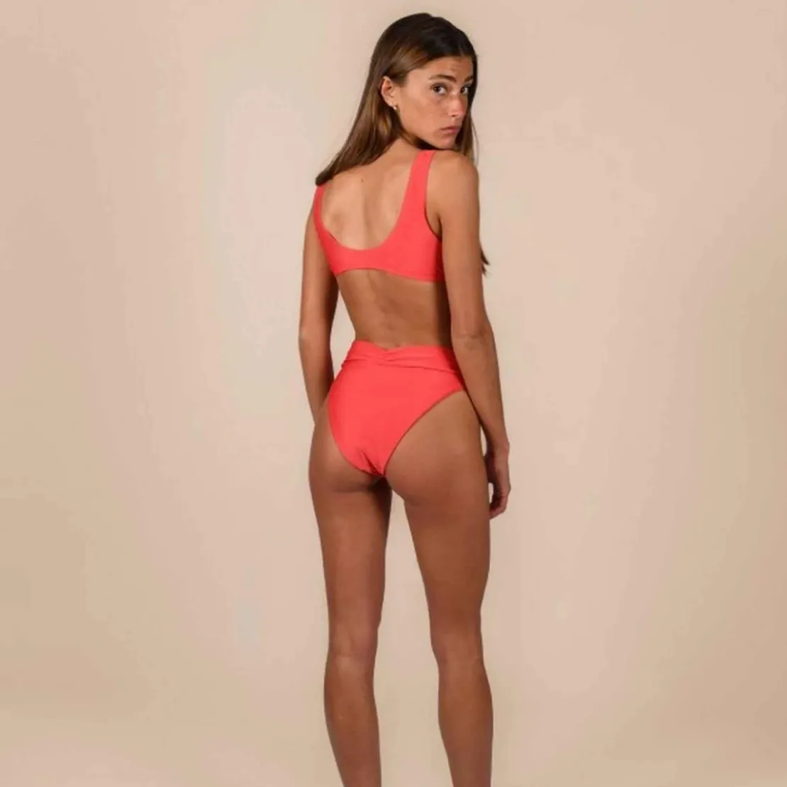 NaelMaillots de bain 2 pièces - Orange- Sofia
