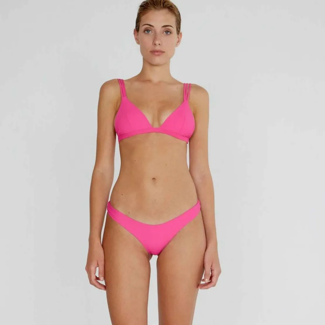 NaelMaillots de bain 2 pièces - Rose en nylon- Mansa