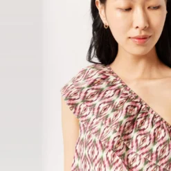 Naf NafBlouse one-shoulder écru en coton