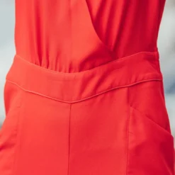 Naf NafL'Amoureuse combinaison collection capsule 3 SUISSES X NAF NAF rouge en viscose