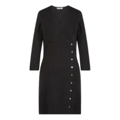 Naf NafRobe courte femme noir en viscose