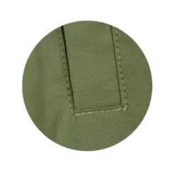 Naf NafTrench uni noué vert en coton