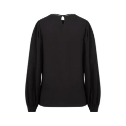 Naf NafT-shirt manches longues en coton noir
