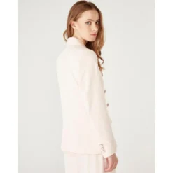 Naf NafVeste tailleur double boutonnage rose