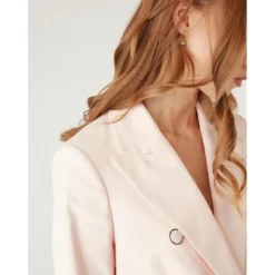 Naf NafVeste tailleur double boutonnage rose