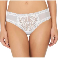 NatoriShorty - Natori Blanc en nylon- Feathers