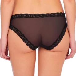 NatoriShorty - Natori Noir en nylon- Feathers