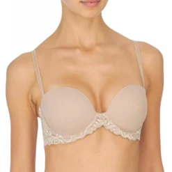 NatoriSoutien-gorge bandeau armatures - Natori Rose en nylon- Feathers
