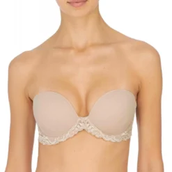 NatoriSoutien-gorge bandeau armatures - Natori Rose en nylon- Feathers