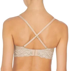 NatoriSoutien-gorge bandeau armatures - Natori Rose en nylon- Feathers