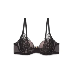 NatoriSoutien-gorge emboîtant armatures - Natori Noir en nylon- Flora