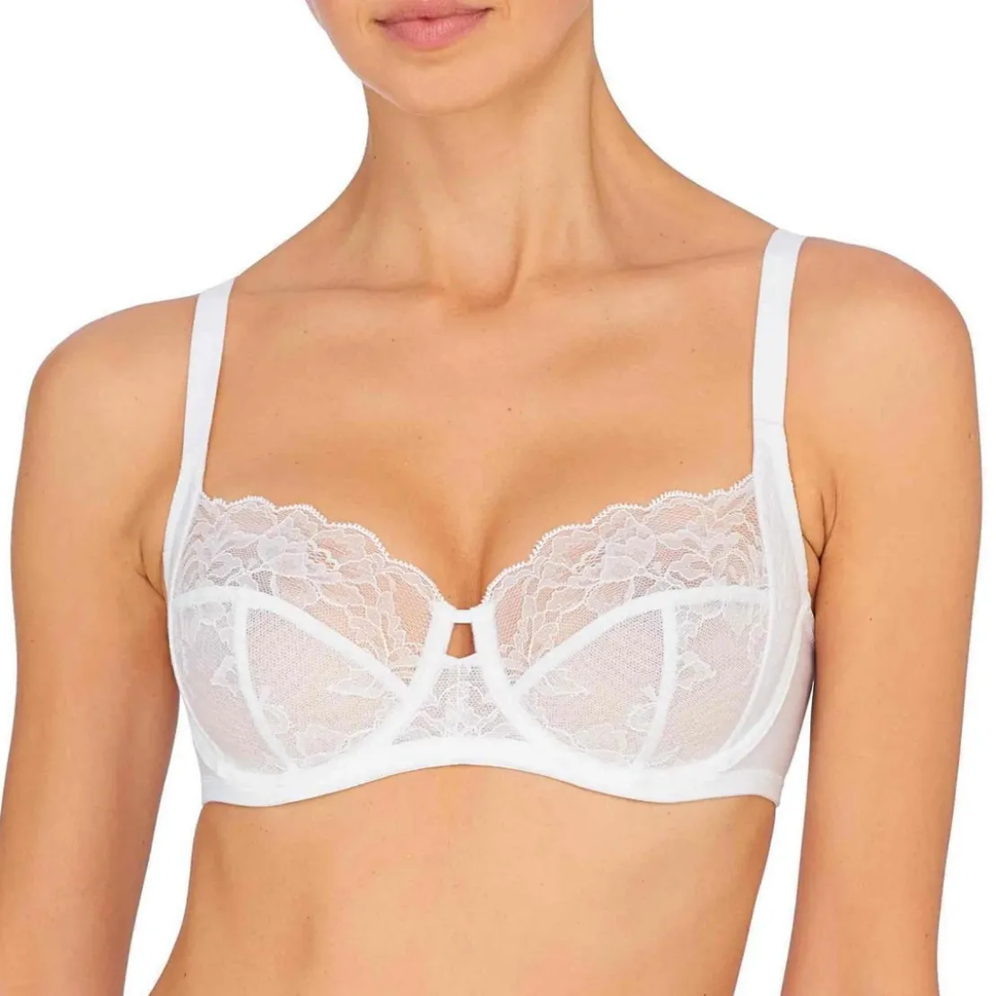 NatoriSoutien-gorge emboîtant armatures - Natori Blanc en nylon- Statement