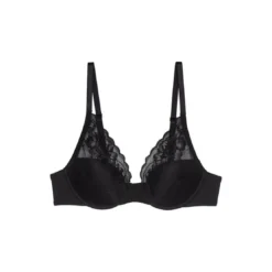NatoriSoutien-gorge plongeant armatures bretelles interchangeables - Natori Noir en nylon- Avail