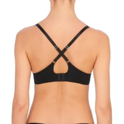 NatoriSoutien-gorge plongeant armatures bretelles interchangeables - Natori Noir en nylon- Avail