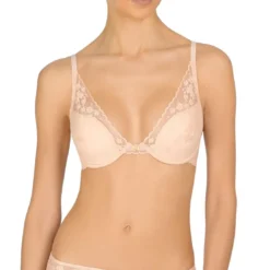 NatoriSoutien-gorge plongeant armatures - Natori Rose en nylon- Cherry Blossom