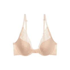 NatoriSoutien-gorge plongeant armatures - Natori Rose en nylon- Cherry Blossom