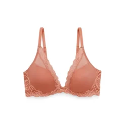 NatoriSoutien-gorge plongeant armatures - Natori Orange- Feathers