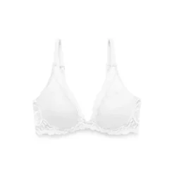 NatoriSoutien-gorge plongeant armatures - Natori Blanc- Feathers