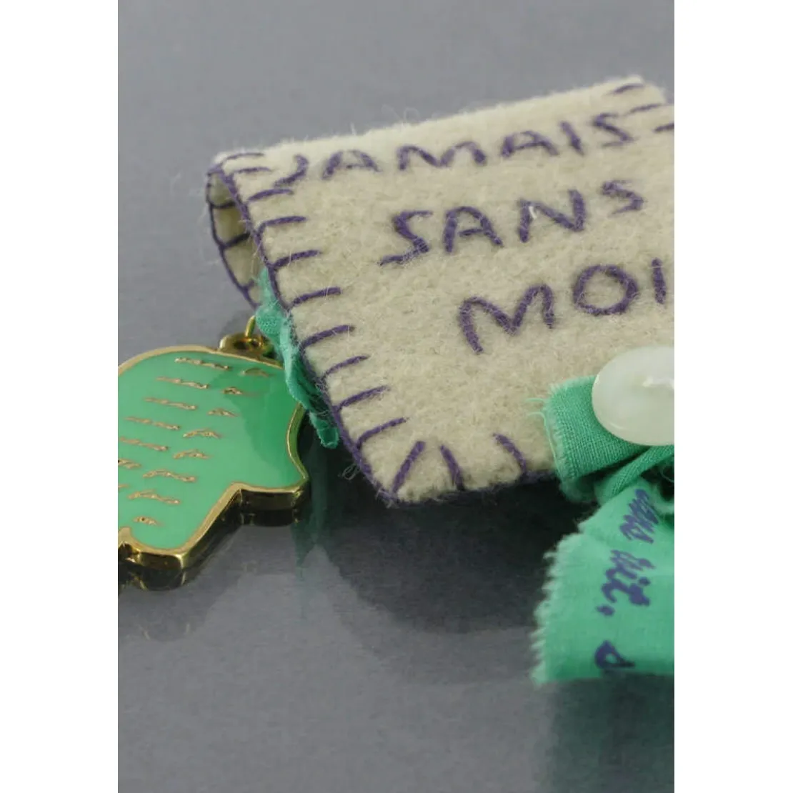 N2Broche Jamais Sans Moi Main de Fatma