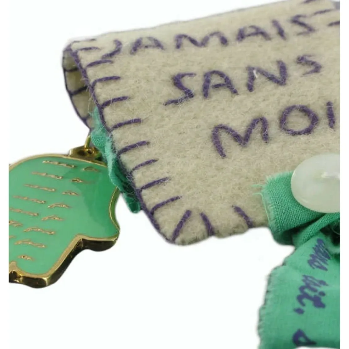N2Broche Jamais Sans Moi Main de Fatma
