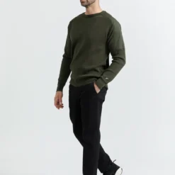 New ManPull Vert oliveen coton bio