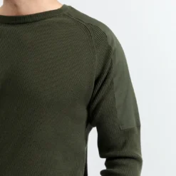 New ManPull Vert oliveen coton bio