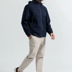 New ManVeste Bleue imperméable bleu marine