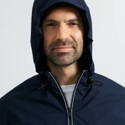 New ManVeste Bleue imperméable bleu marine
