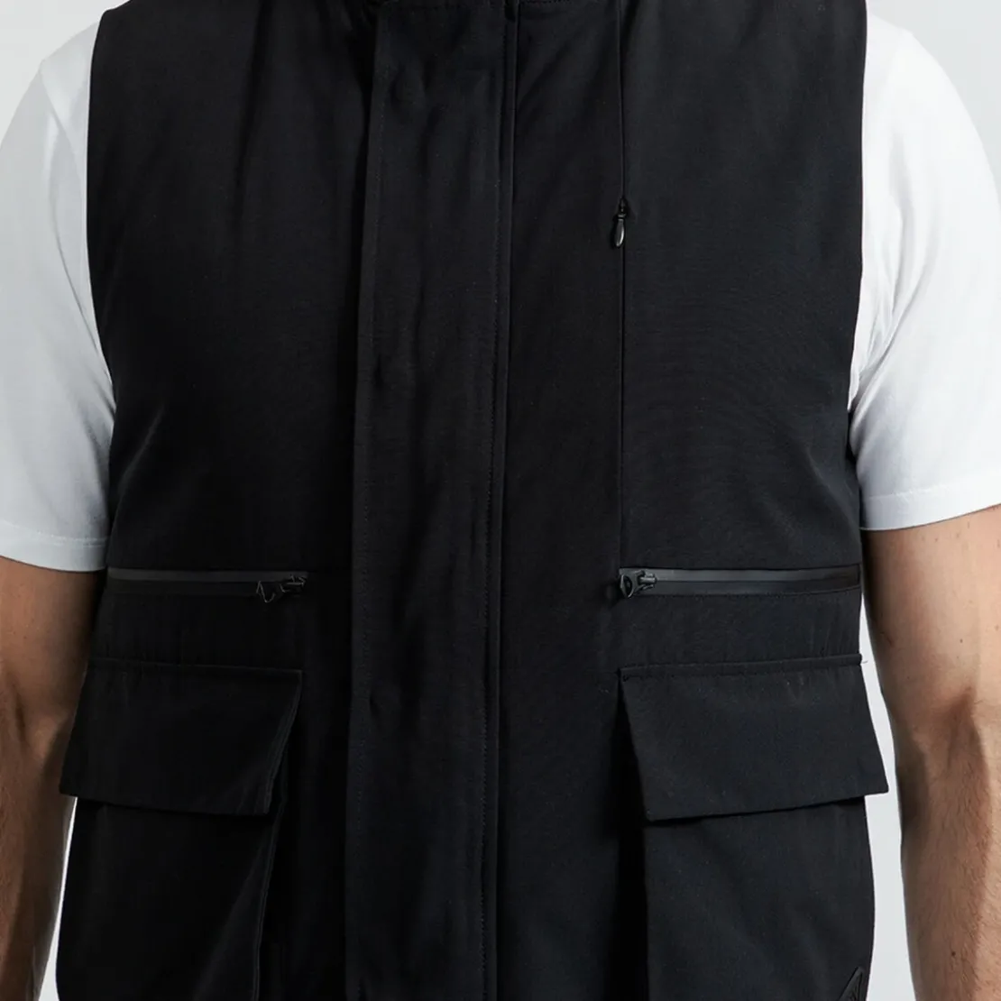 New ManVeste Noire matelassée sans manches étanche