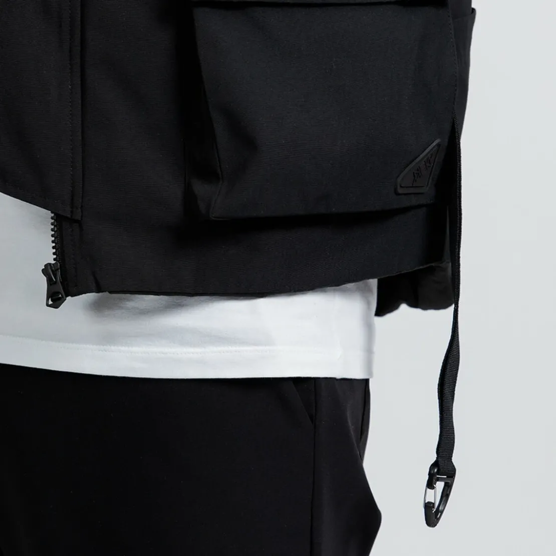 New ManVeste Noire matelassée sans manches étanche