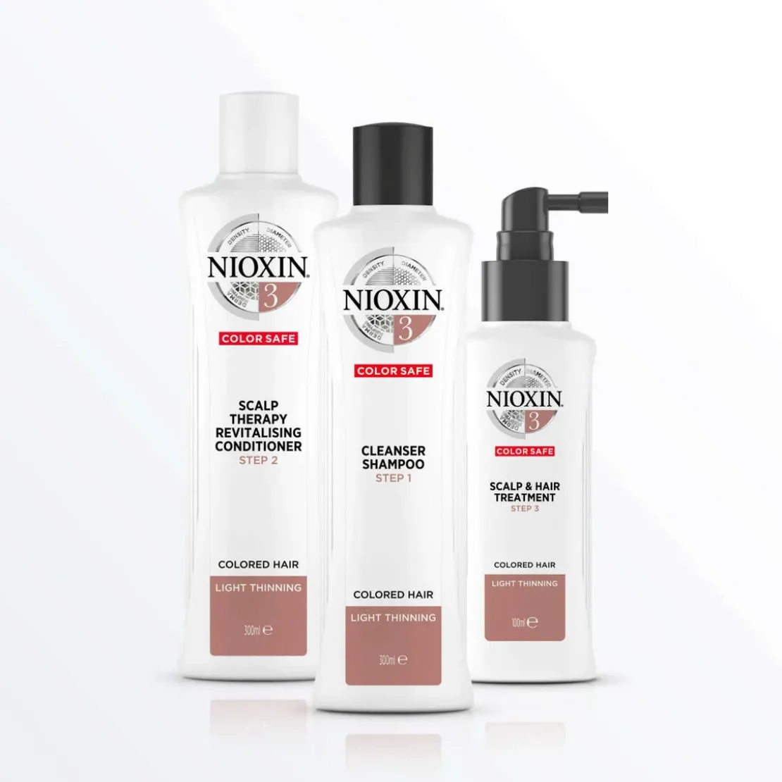 NioxinAprès Shampoing densifiant System 3 - Cheveux normaux à fins colorés300 ml
