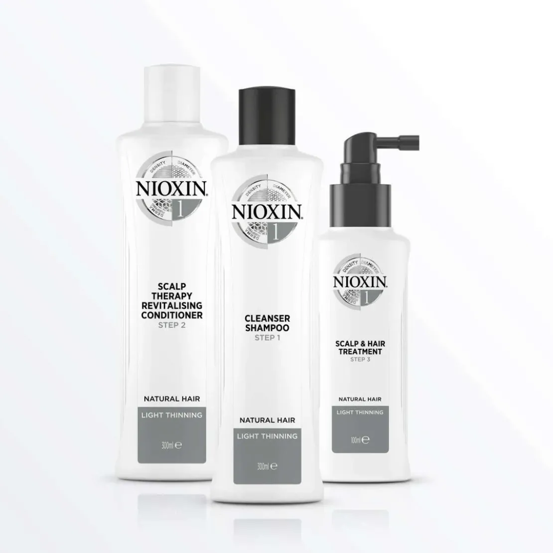 NioxinSoin System 1 - Cuir chevelu & cheveux normaux à fins100 ml