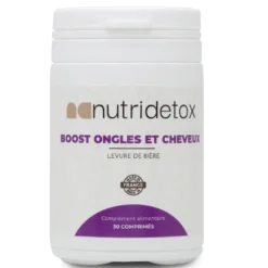 NutridetoxBoost Ongles & Cheveux - Levure de bière