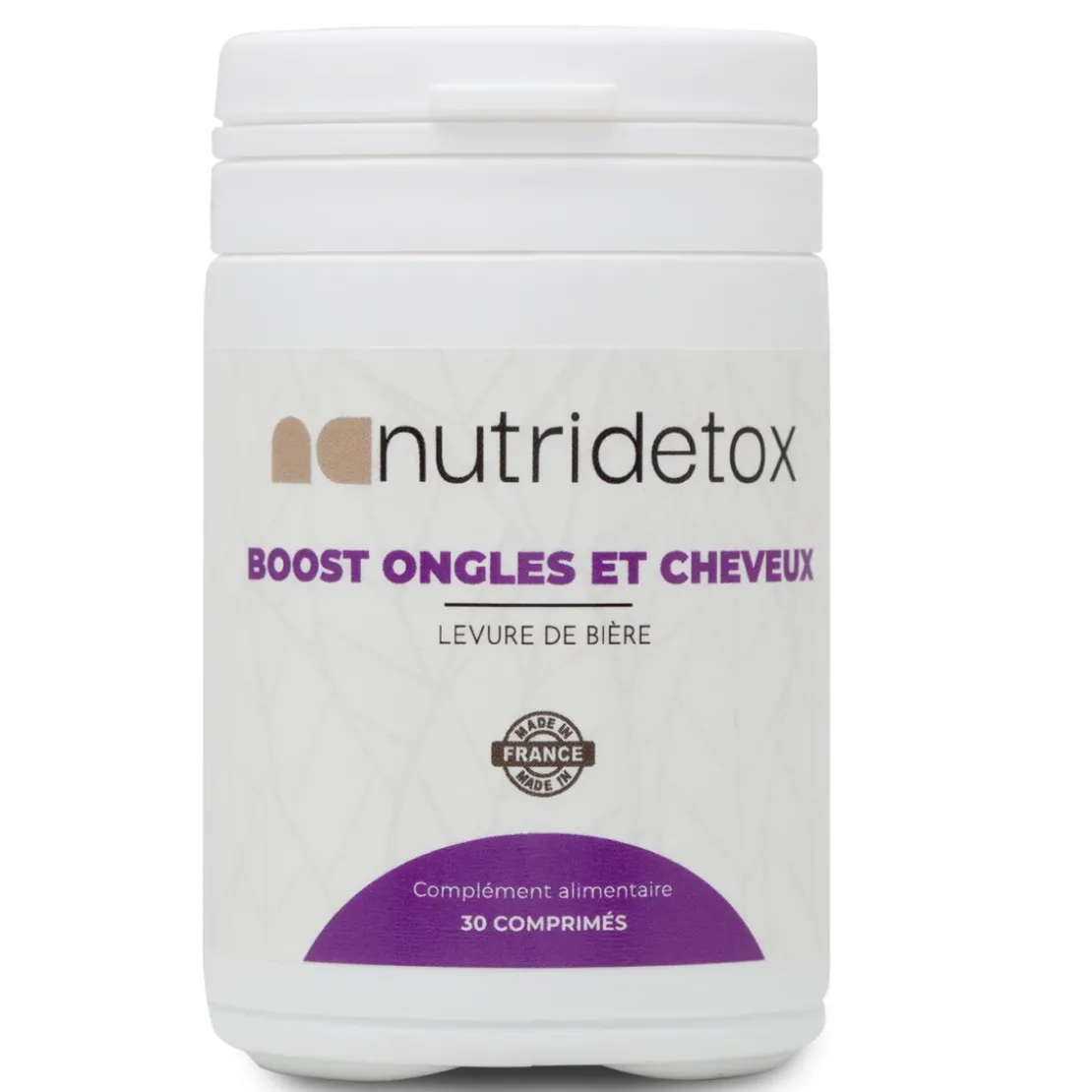 NutridetoxBoost Ongles & Cheveux - Levure de bière