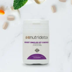 NutridetoxBoost Ongles & Cheveux - Levure de bière