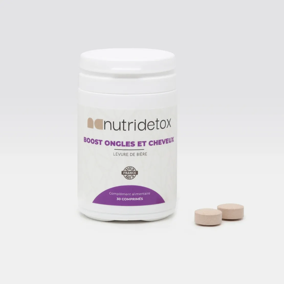 NutridetoxBoost Ongles & Cheveux - Levure de bière